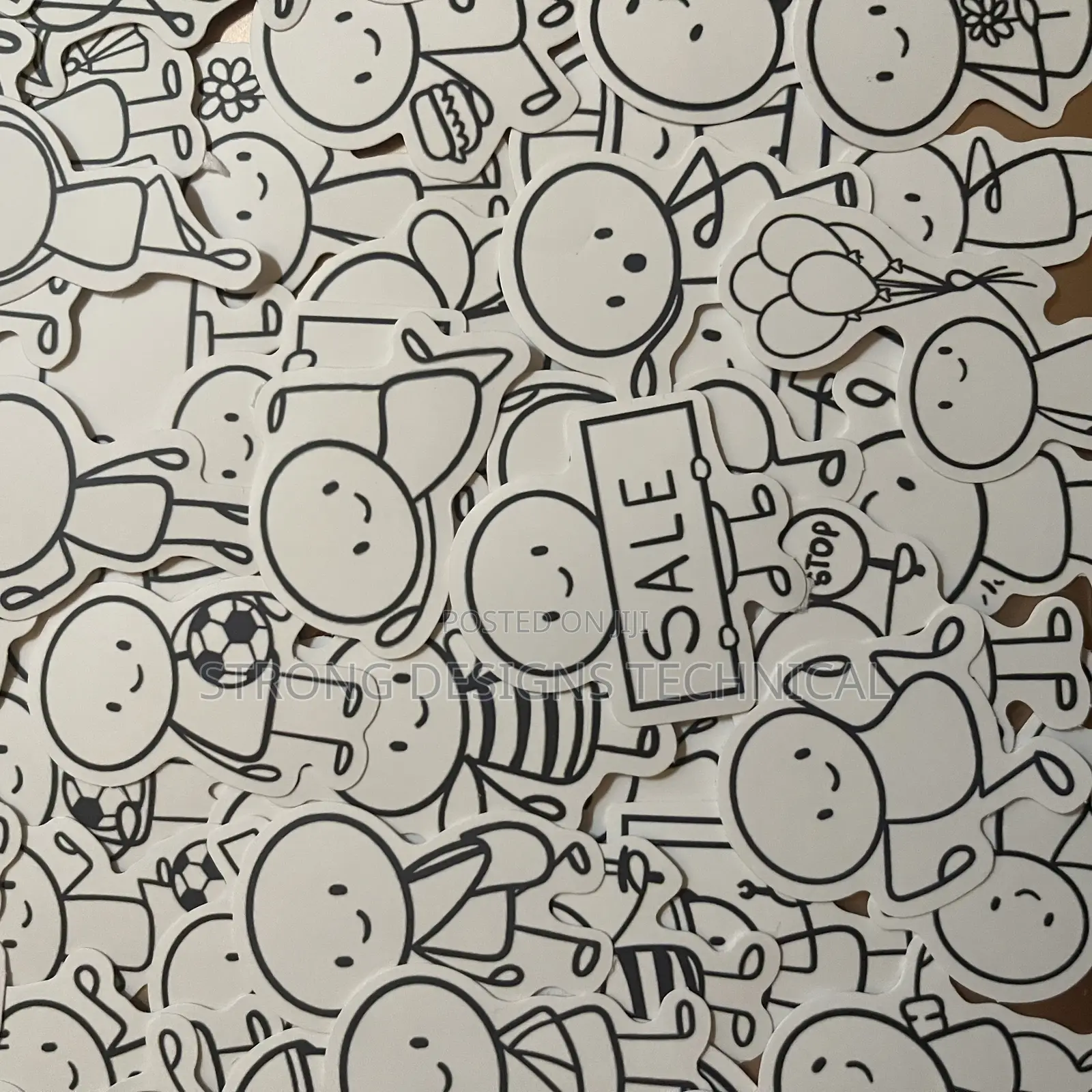 Stickman Stickers for Laptops/ Tablets / Books/ iPad Cases