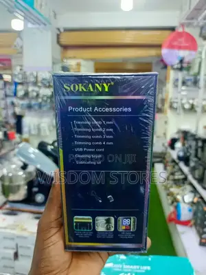 Sokany Professional Hair Clipper, Model Number Sk-228.
