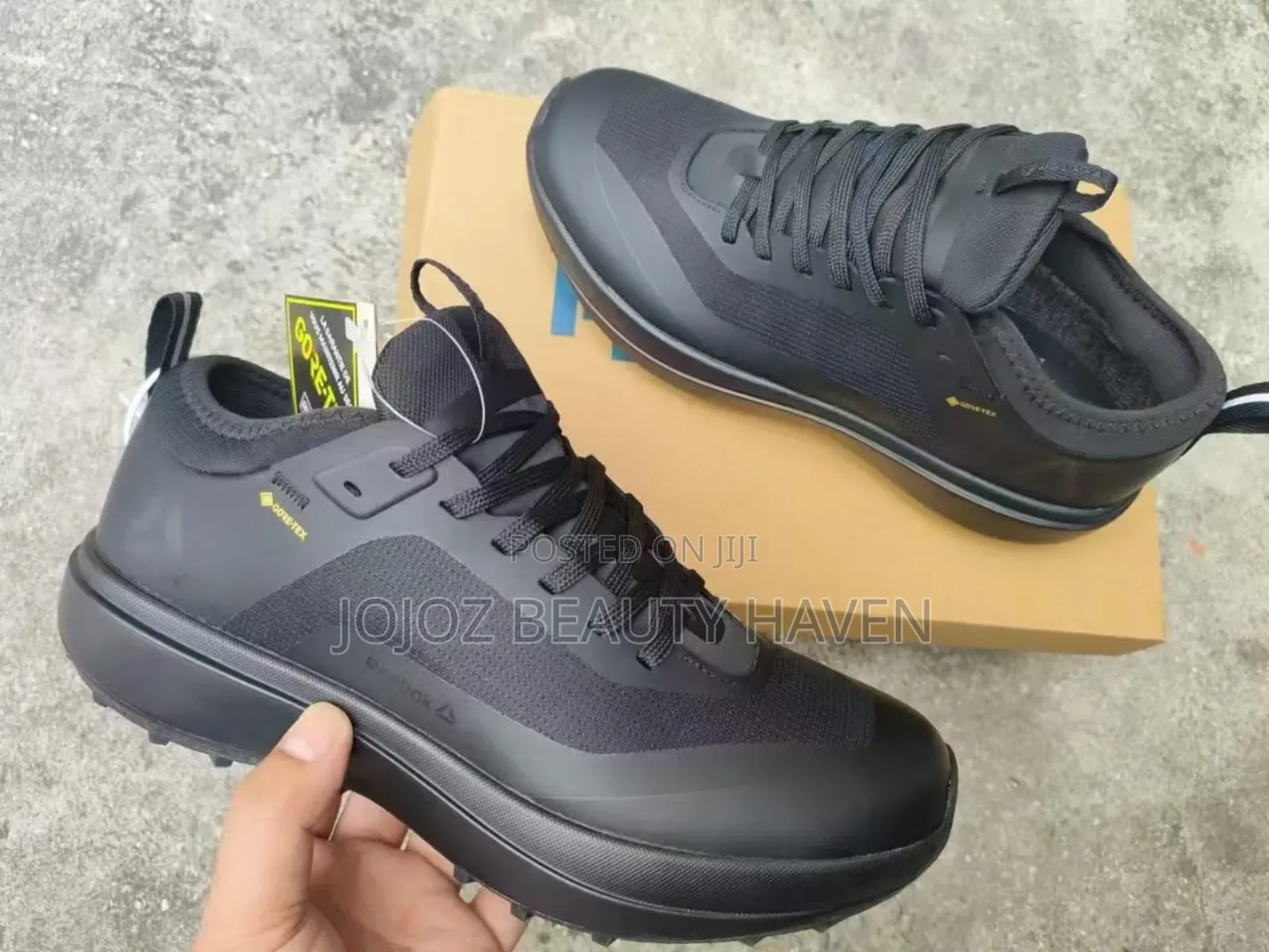 Men's Sporty Sneakers Black Grey