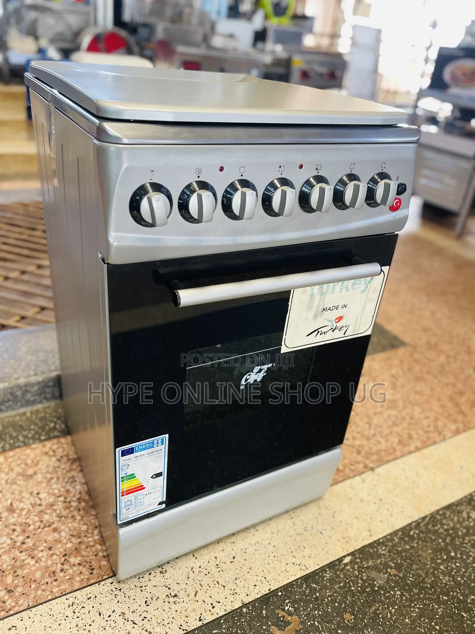 3+1,Electric and Gas Superchef Imported Italy Made Used Cooker