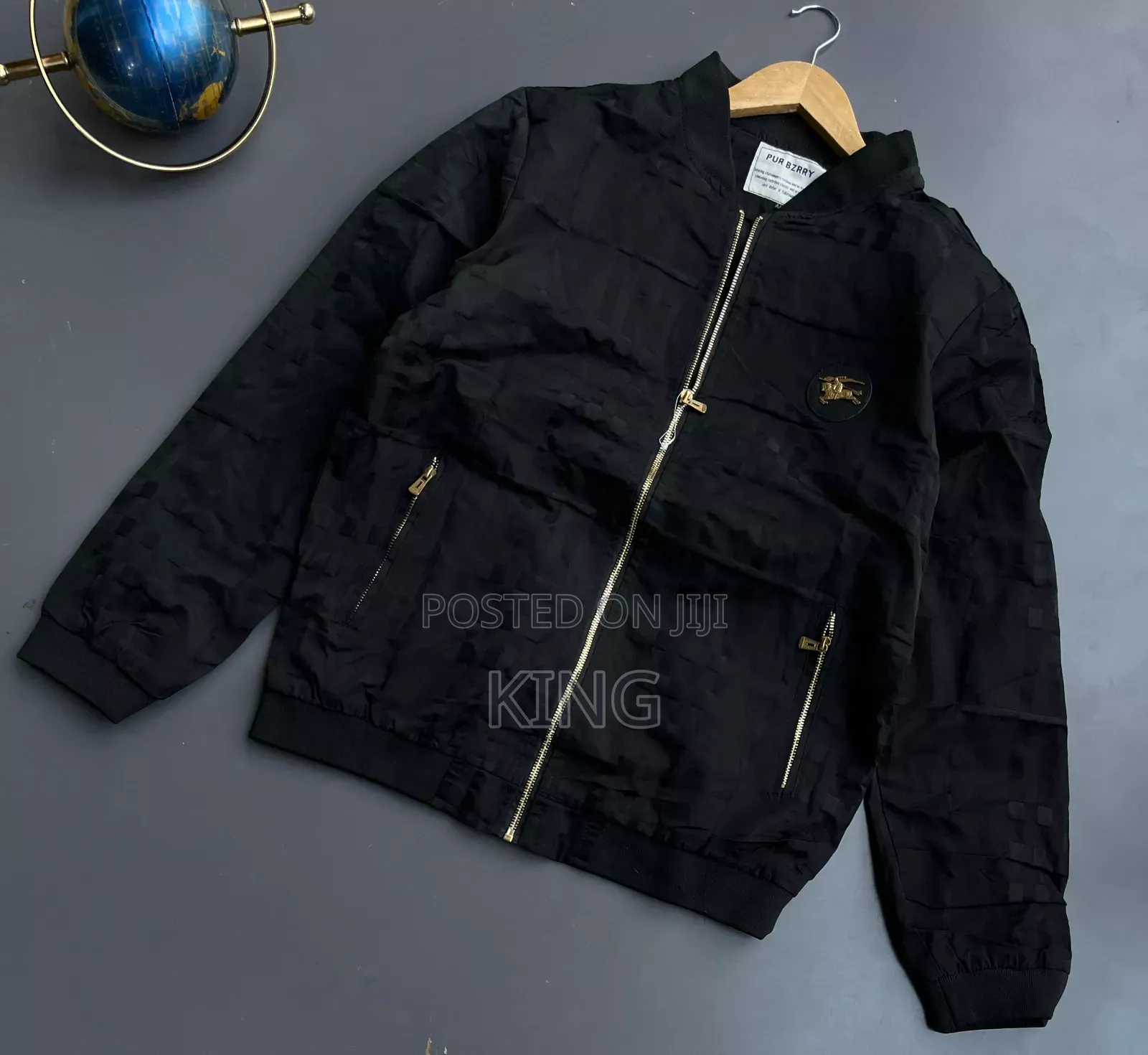 Black Burberry Jacket