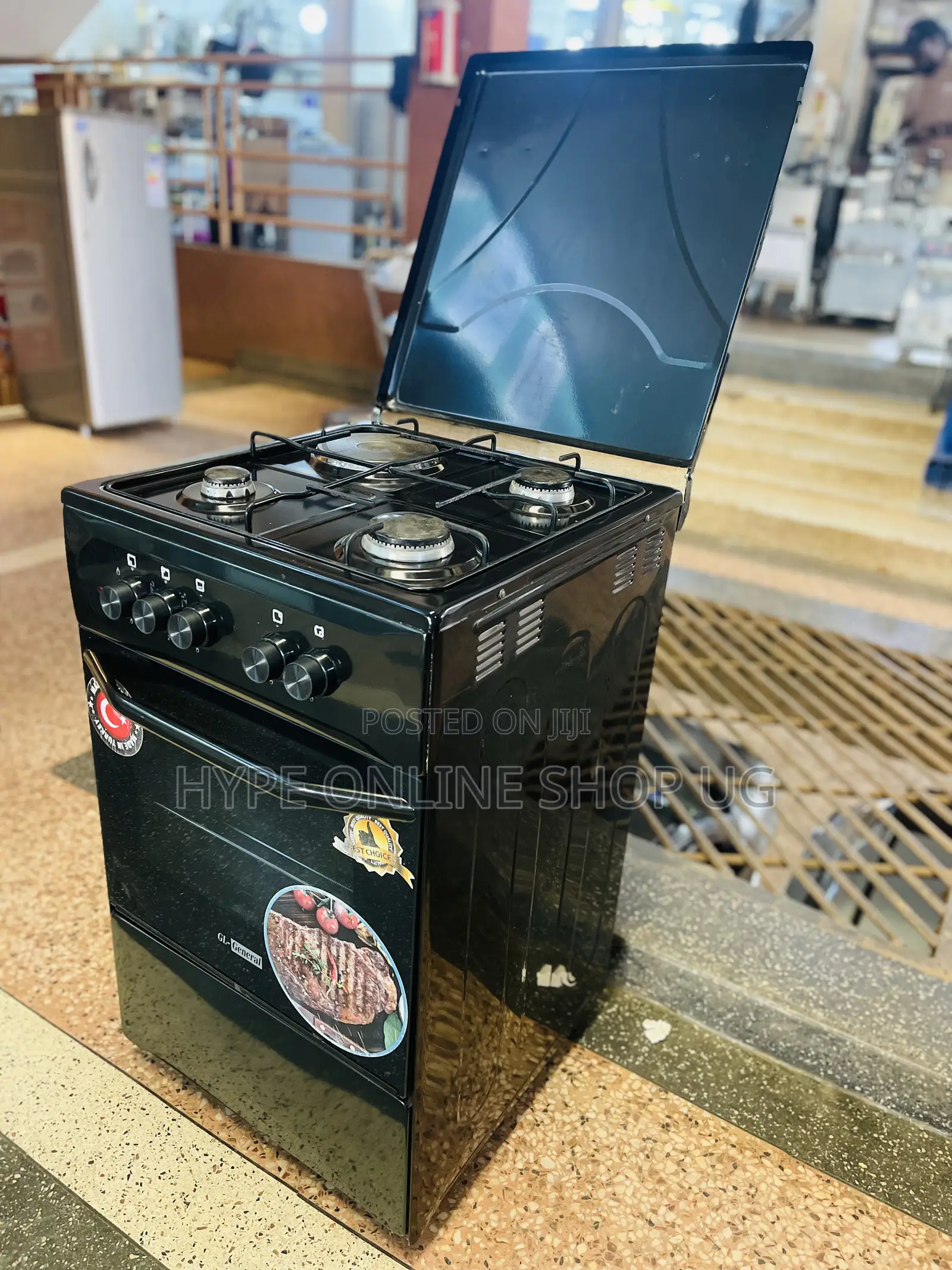 General Imported Used Electric and Gas Cooker,3+1