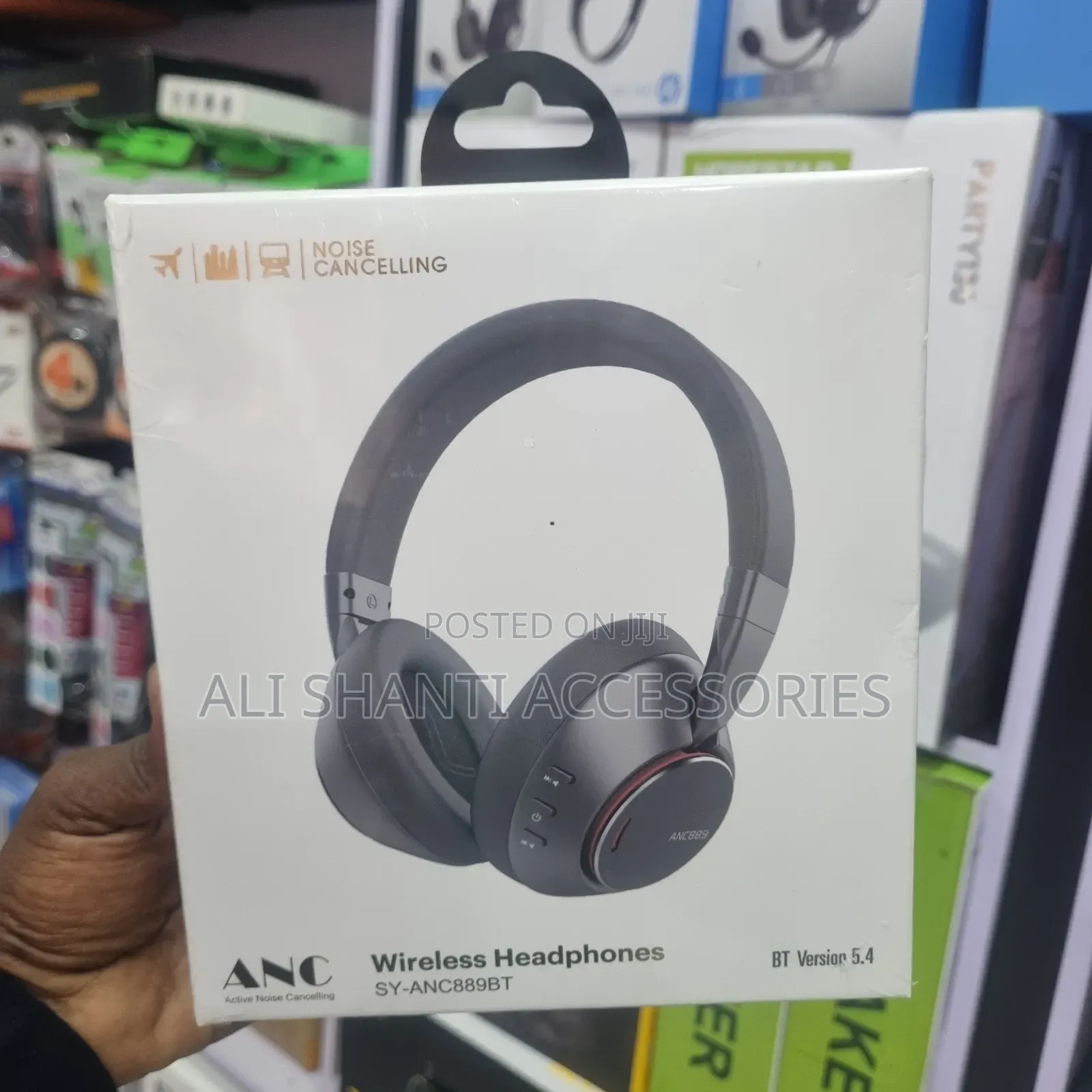 Anc. Wireless Headphone Sy-Anc889bt/ Anc Quality Bluetooth Headset