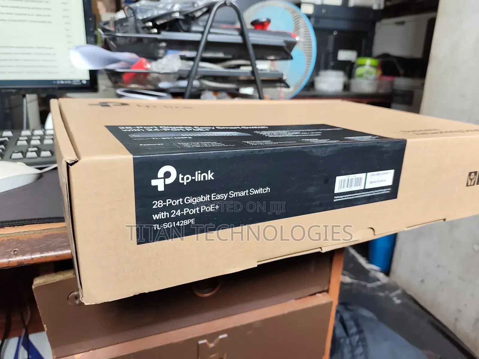 Tplink 24port Poe Gigabit Switch Smart Managed