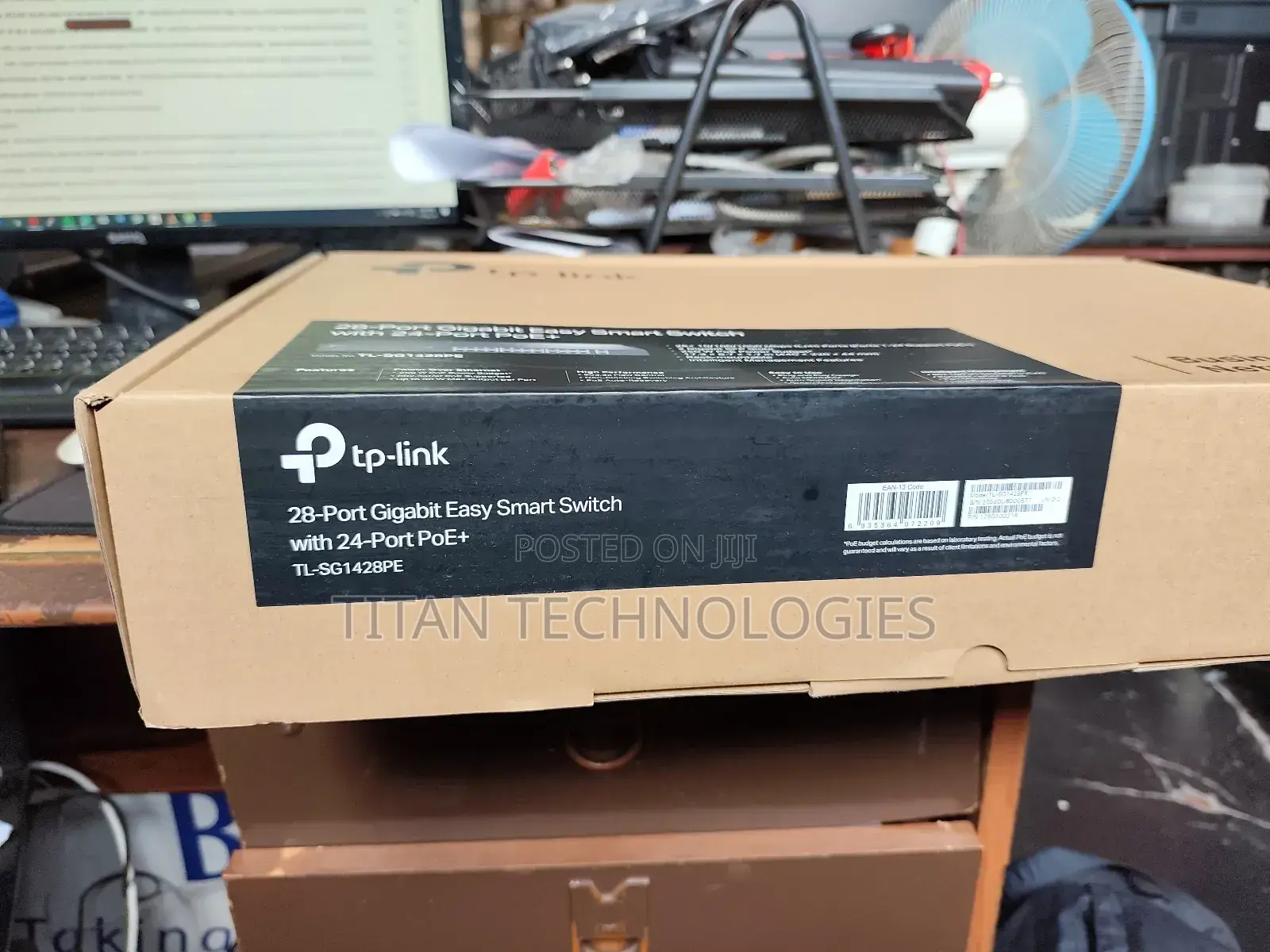 Tplink 24port Poe Gigabit Switch Smart Managed