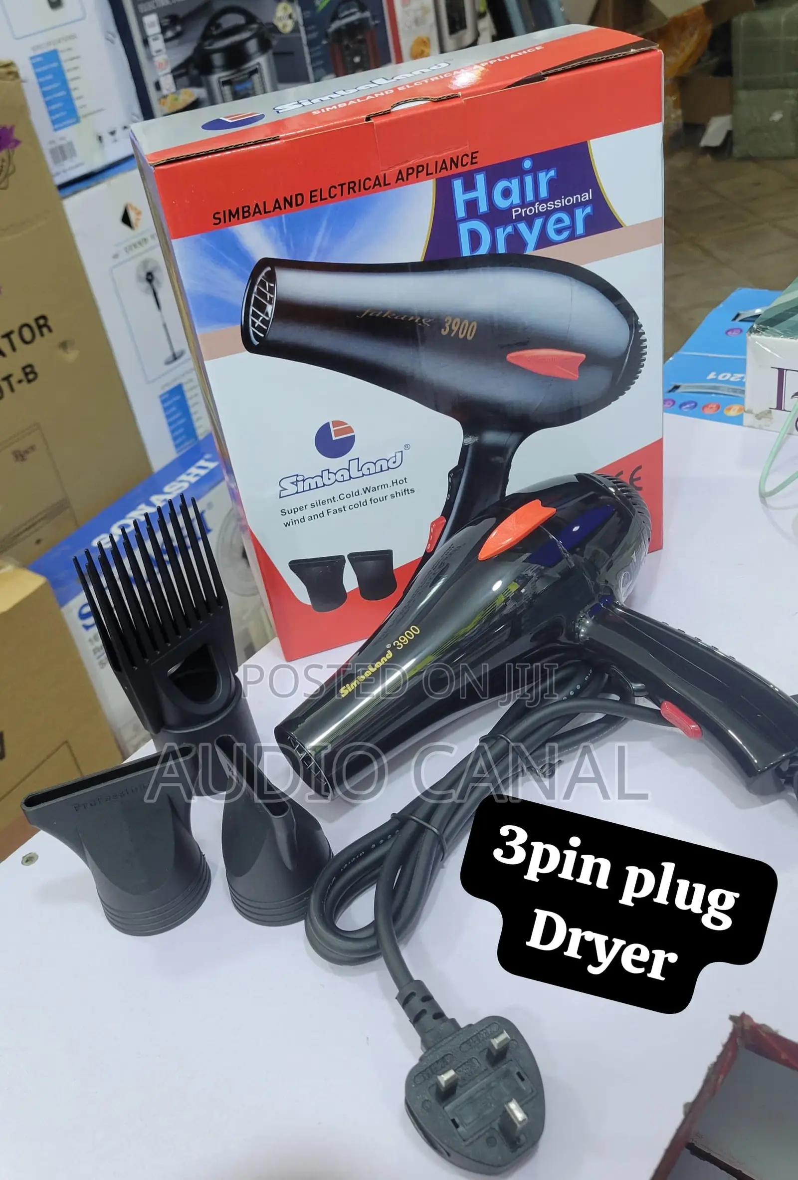 Simbaland 3 Plug Original Hair Dryer