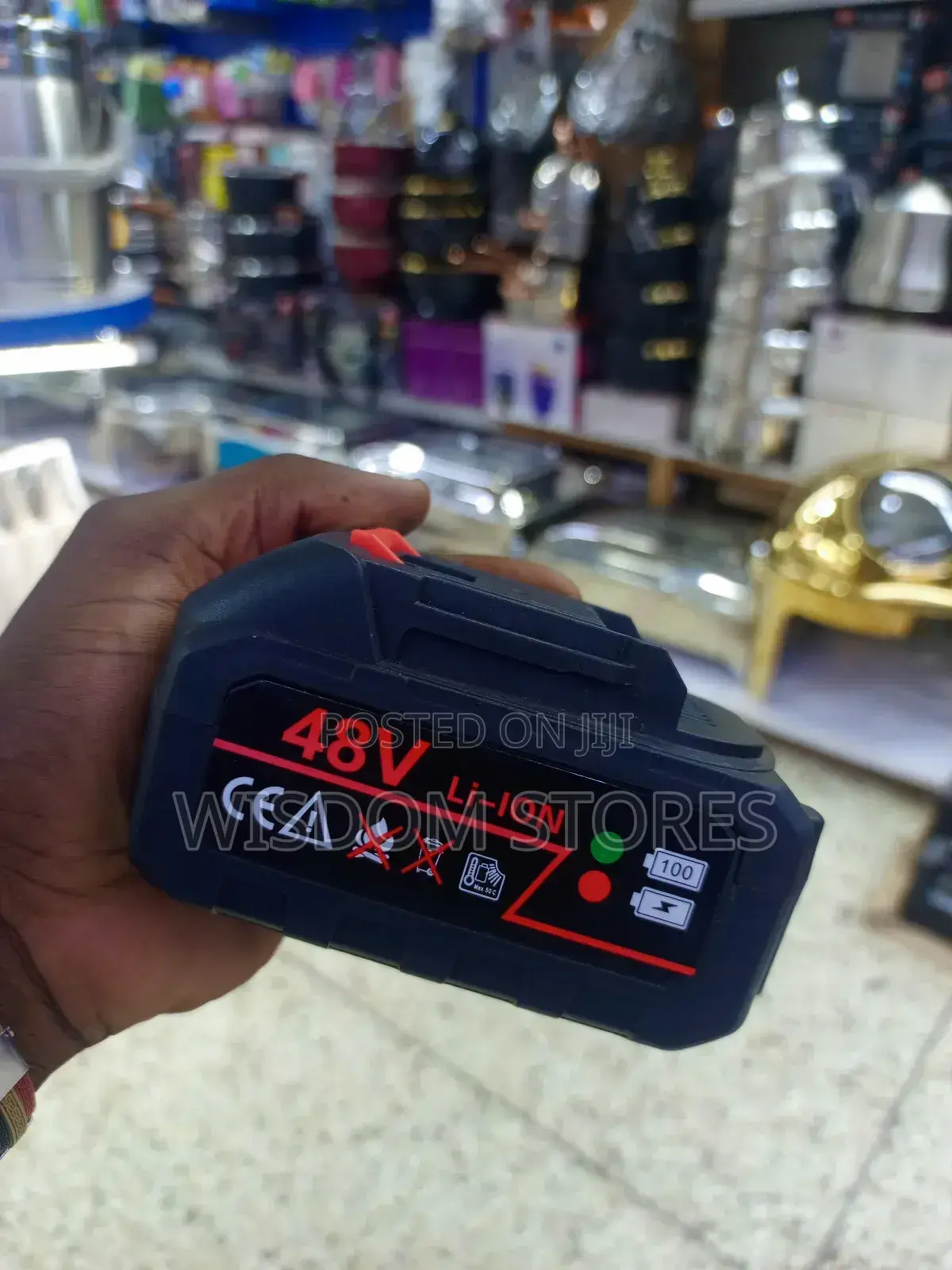 48v Lithium-Ion (Li-Ion) Rechargeable Battery Pack.