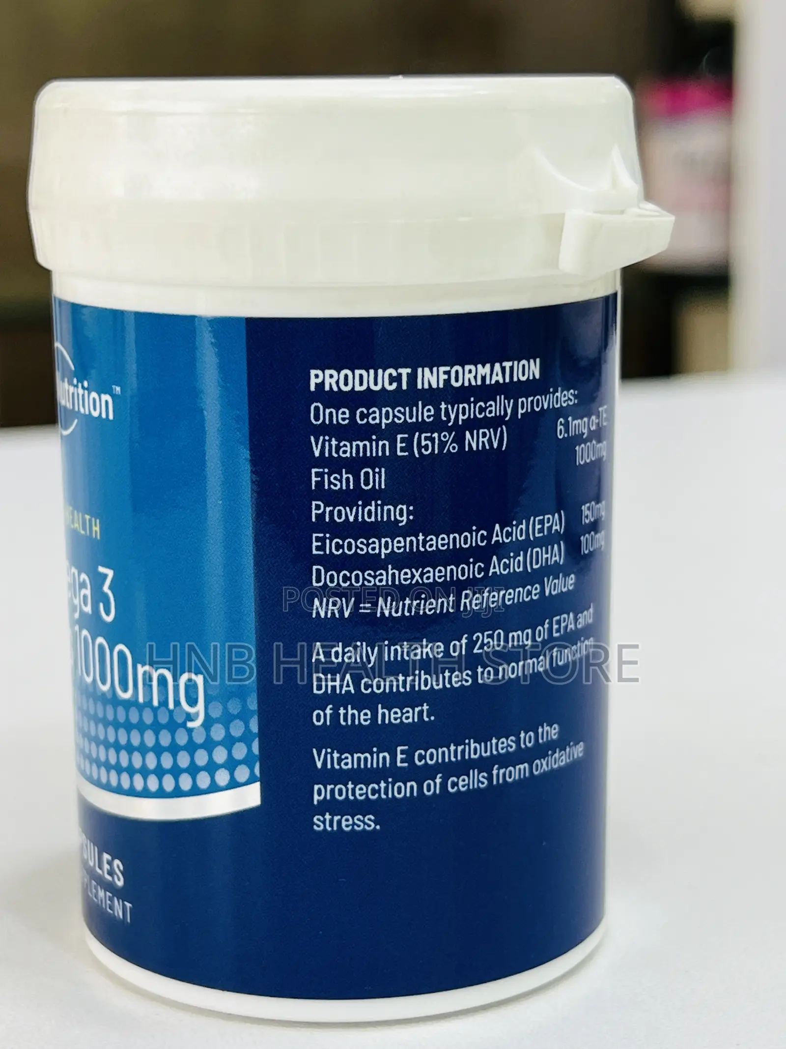 Basic Nutrition. Omega 3 Fish Oils.