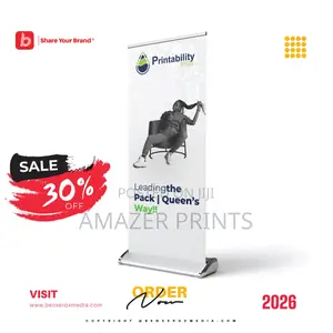 Pull Up Banners(Metallic)