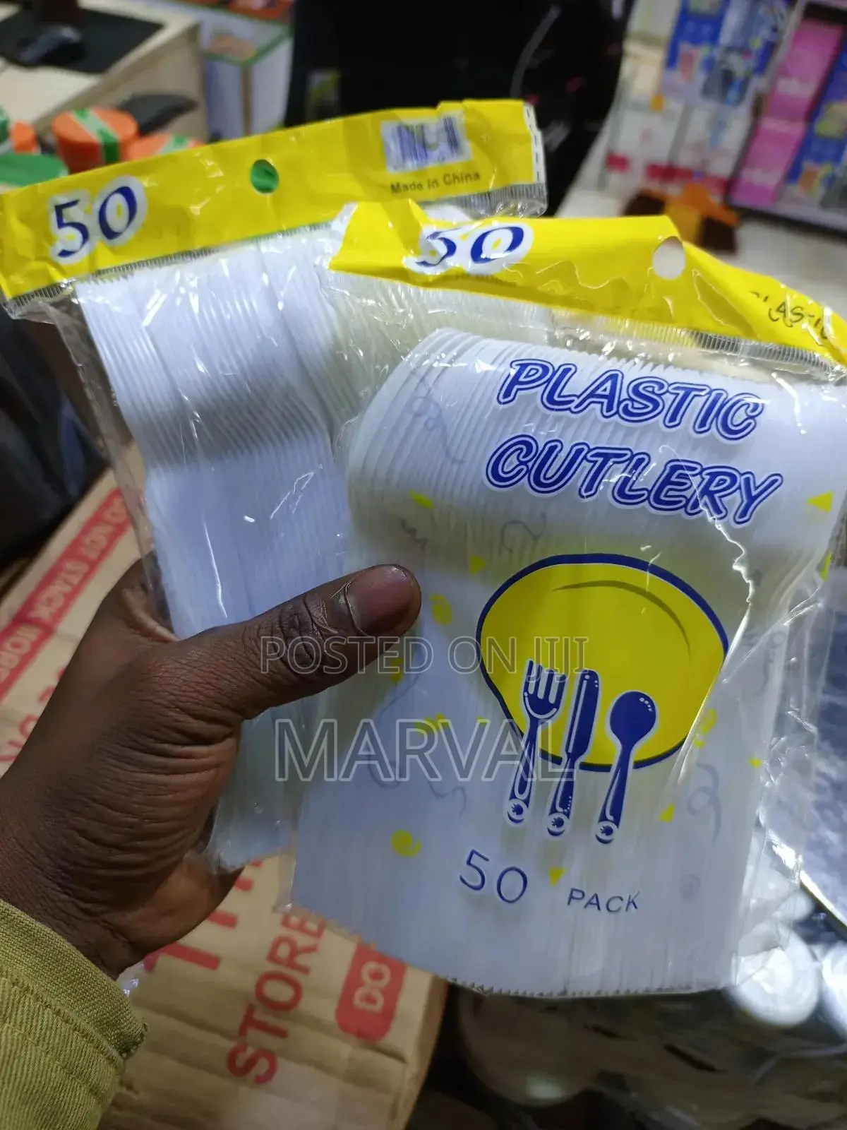 50pcs of Disposable Teaspoon S