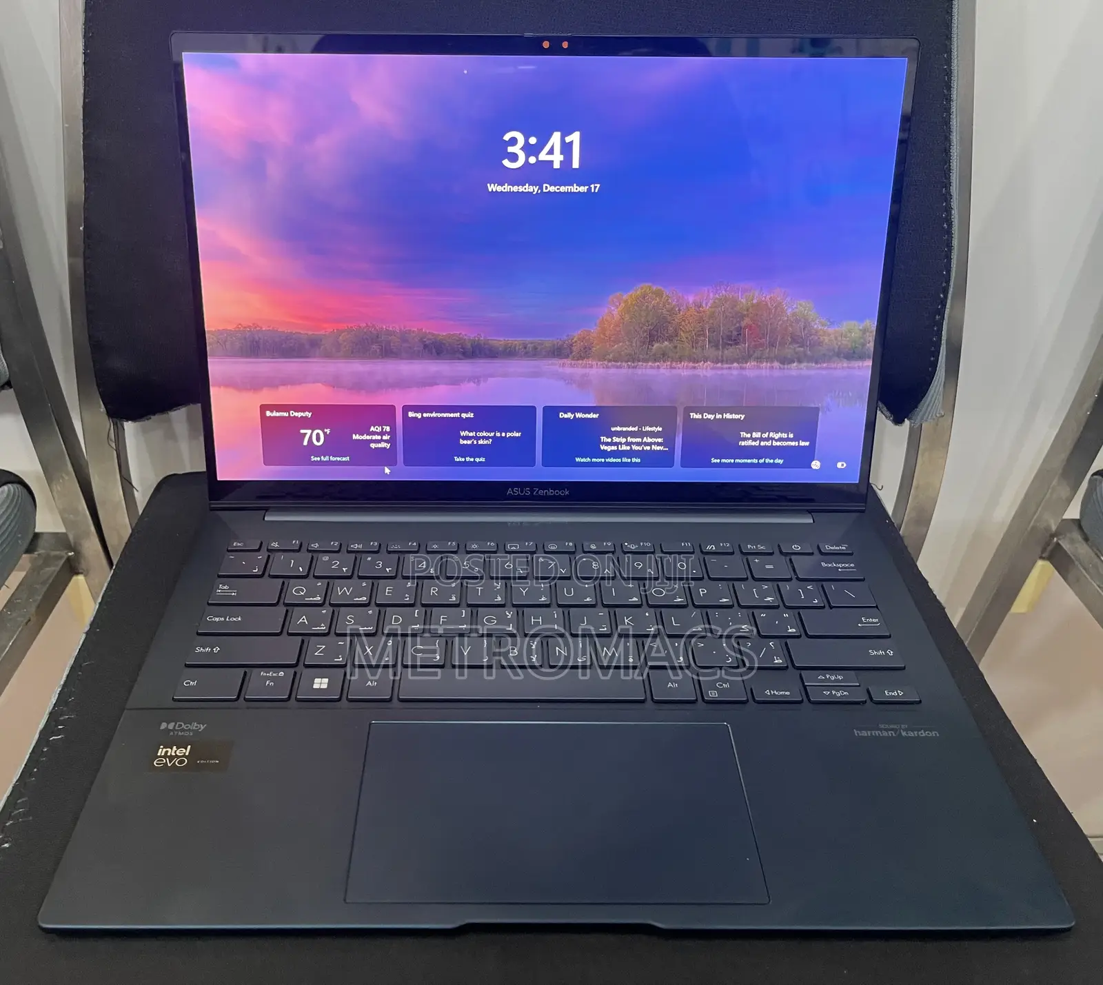 Laptop Asus Zenbook 14 UX434 16GB Intel Core Ultra 7 SSD 1T