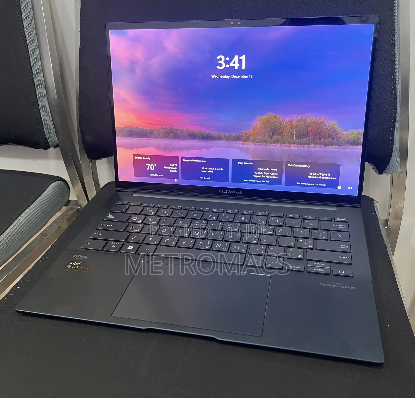 Laptop Asus Zenbook 14 UX434 16GB Intel Core Ultra 7 SSD 1T