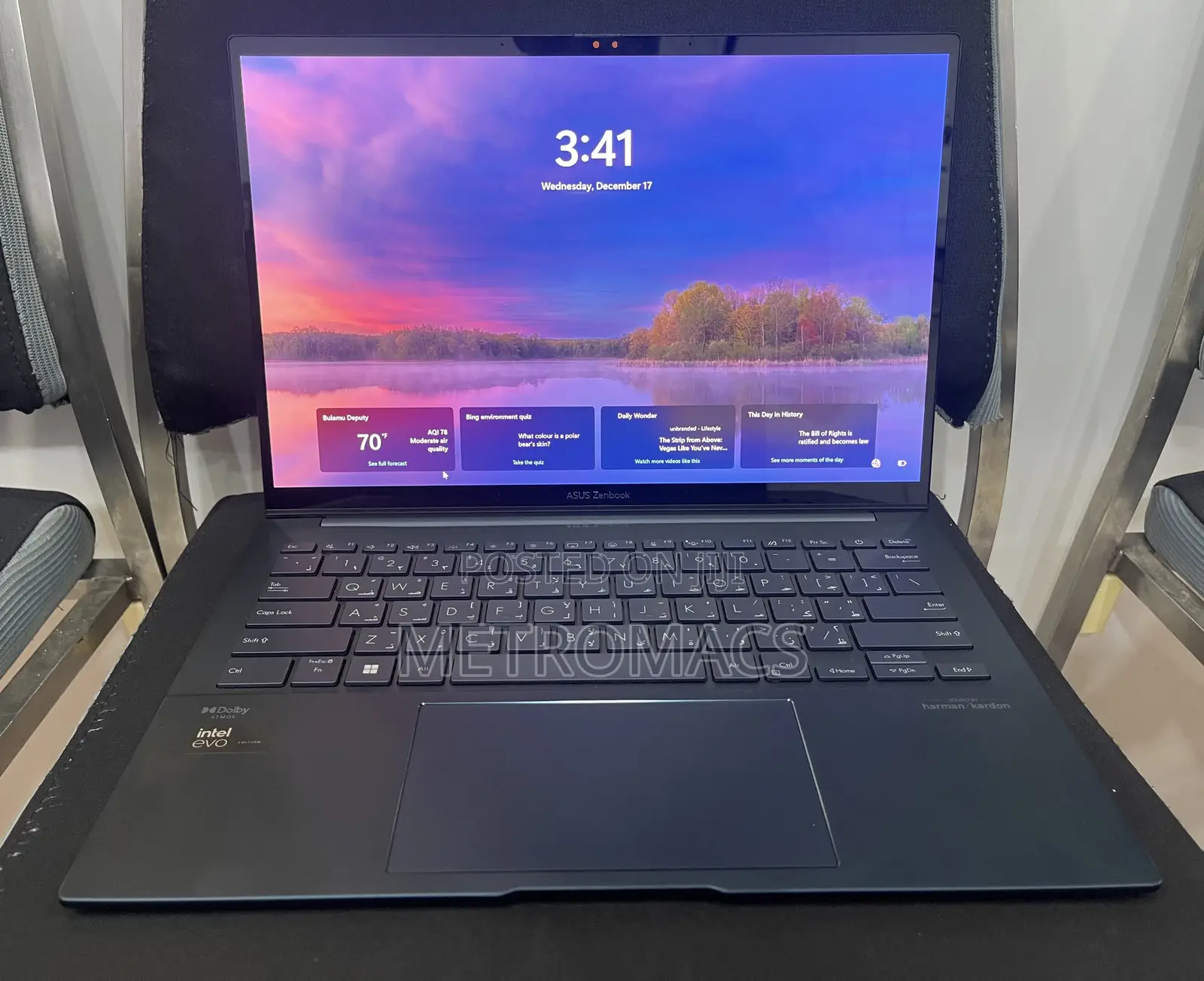 Laptop Asus Zenbook 14 UX434 16GB Intel Core Ultra 7 SSD 1T