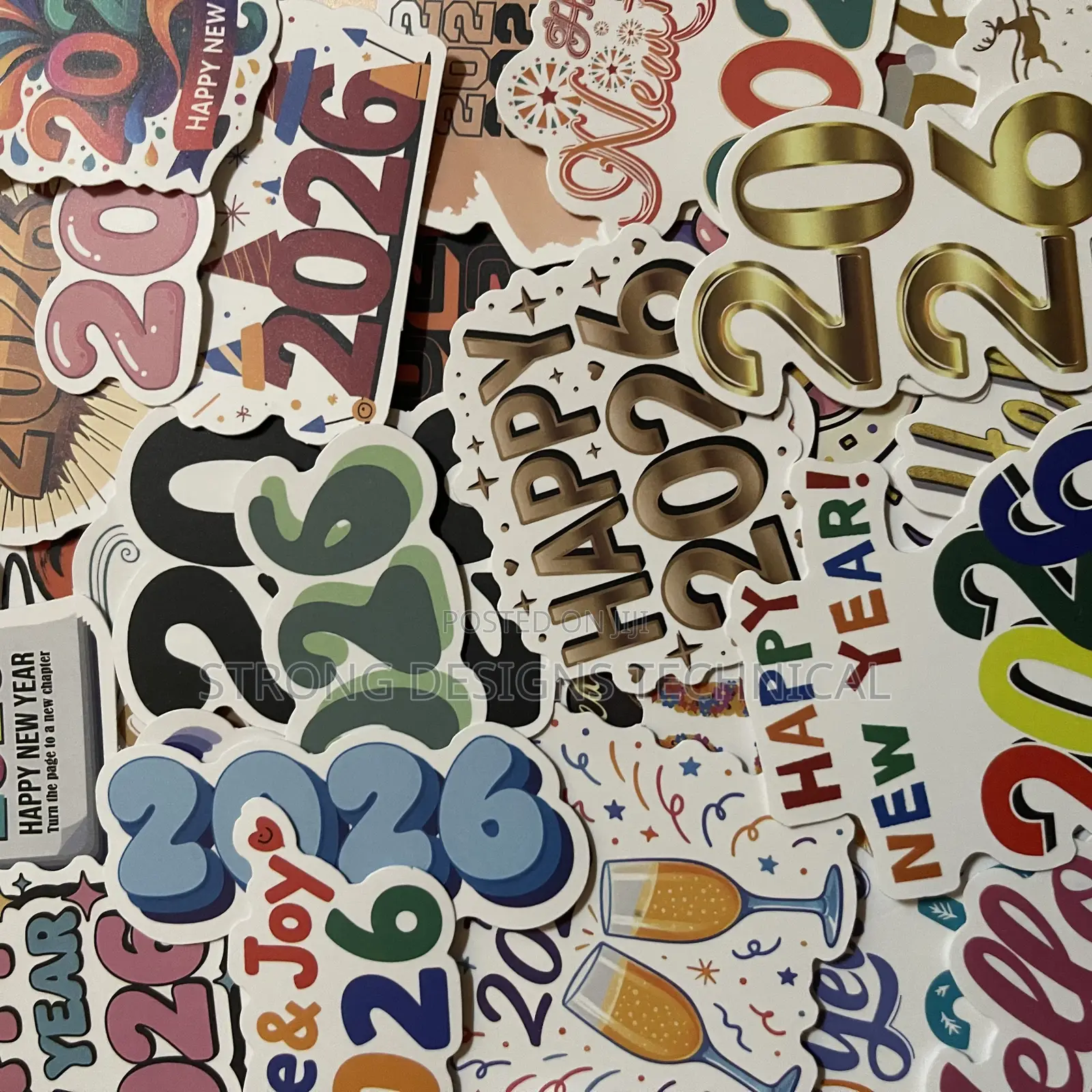 2026 New Year Stickers for Laptops/ Journals/ Vision Boards/ Diary