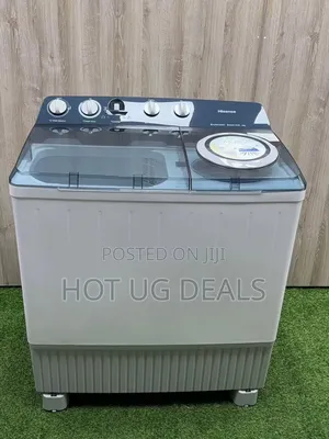 Hisense 10kg Twin Tub Washing Machine White