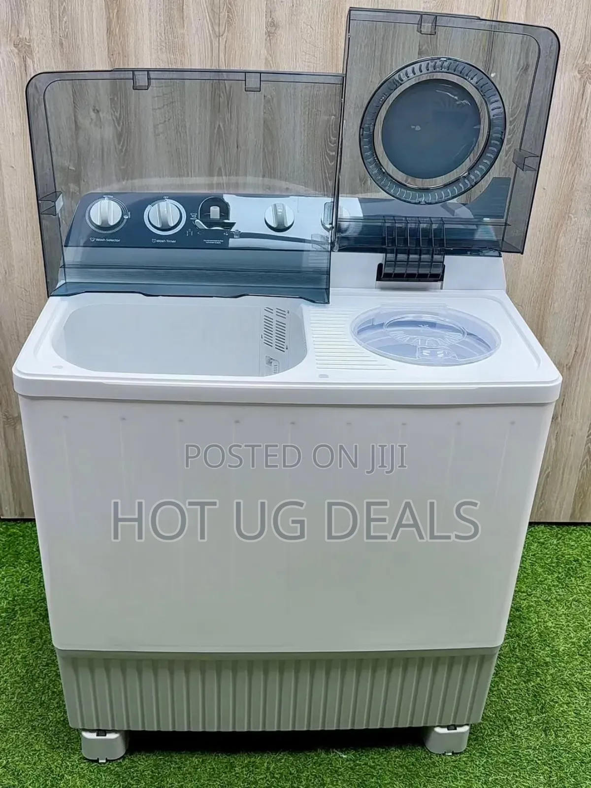 Hisense 10kg Twin Tub Washing Machine White