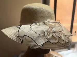 Elegant Nude Stylish Hat