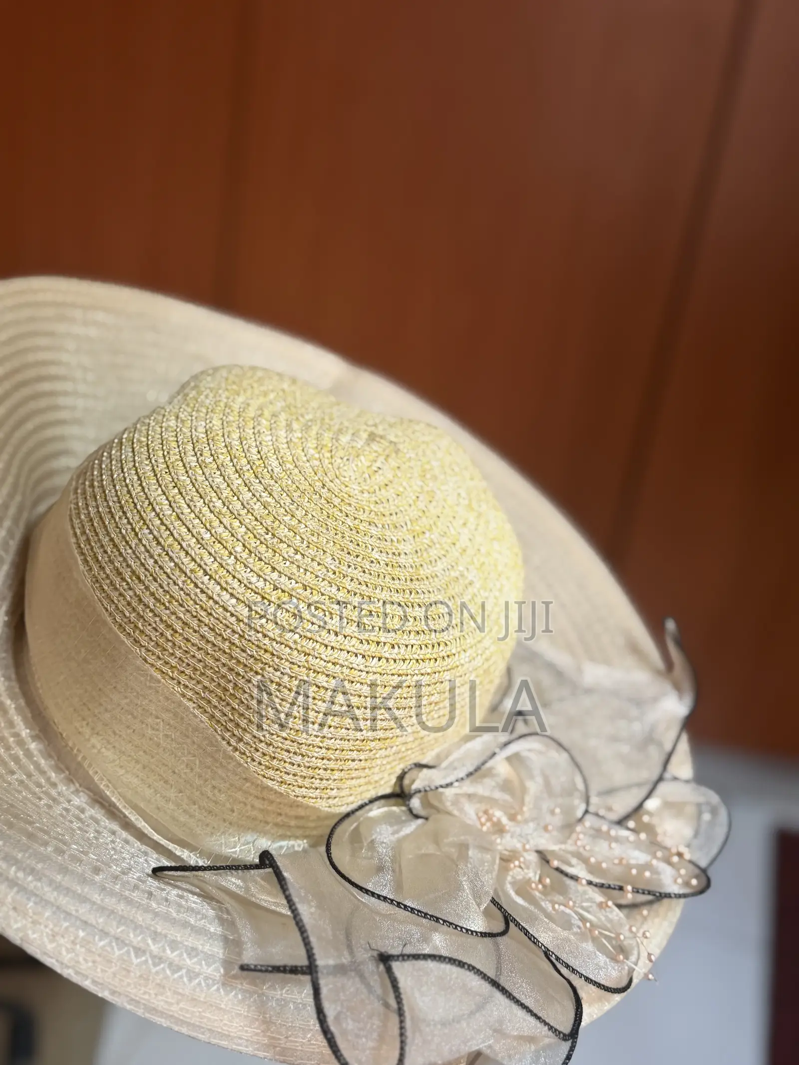 Elegant Nude Stylish Hat