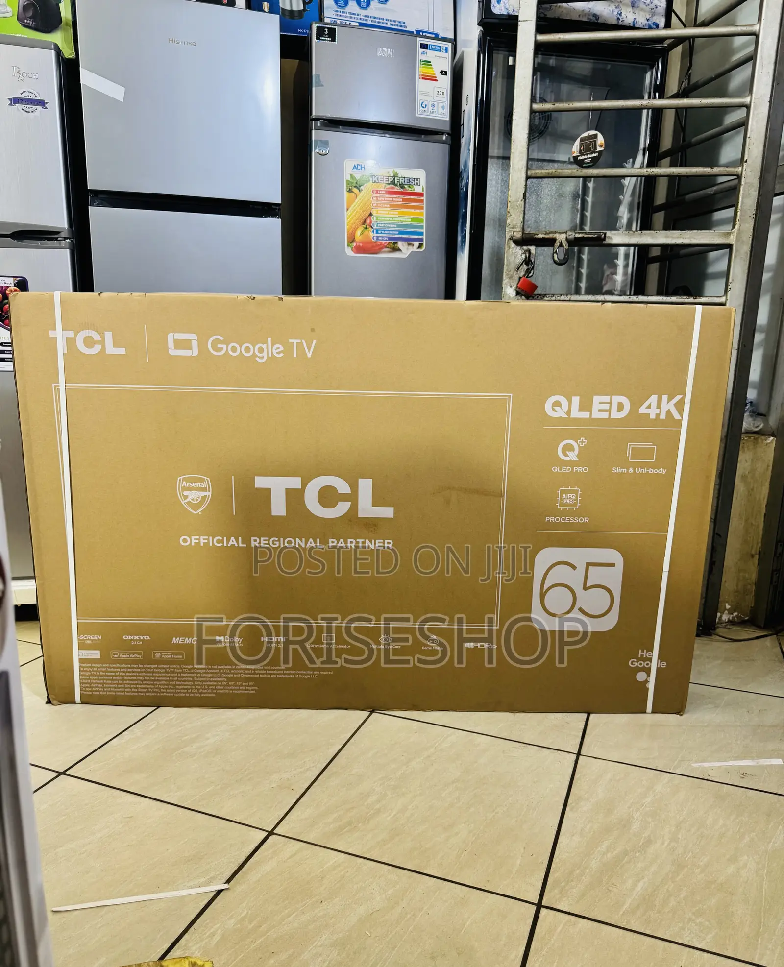 TCL 65 Inch Qled Smart TVS Available