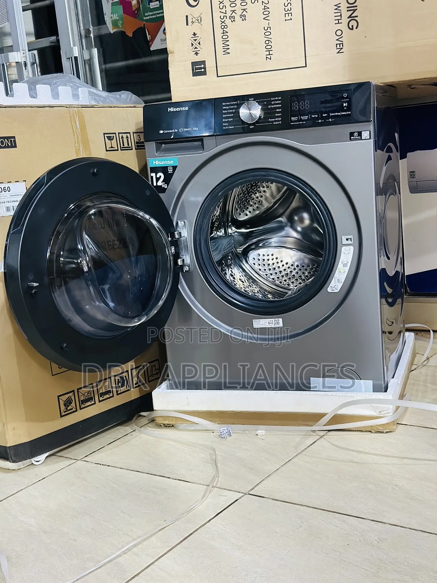 Full Stock 12kg Hisense Washing Machines