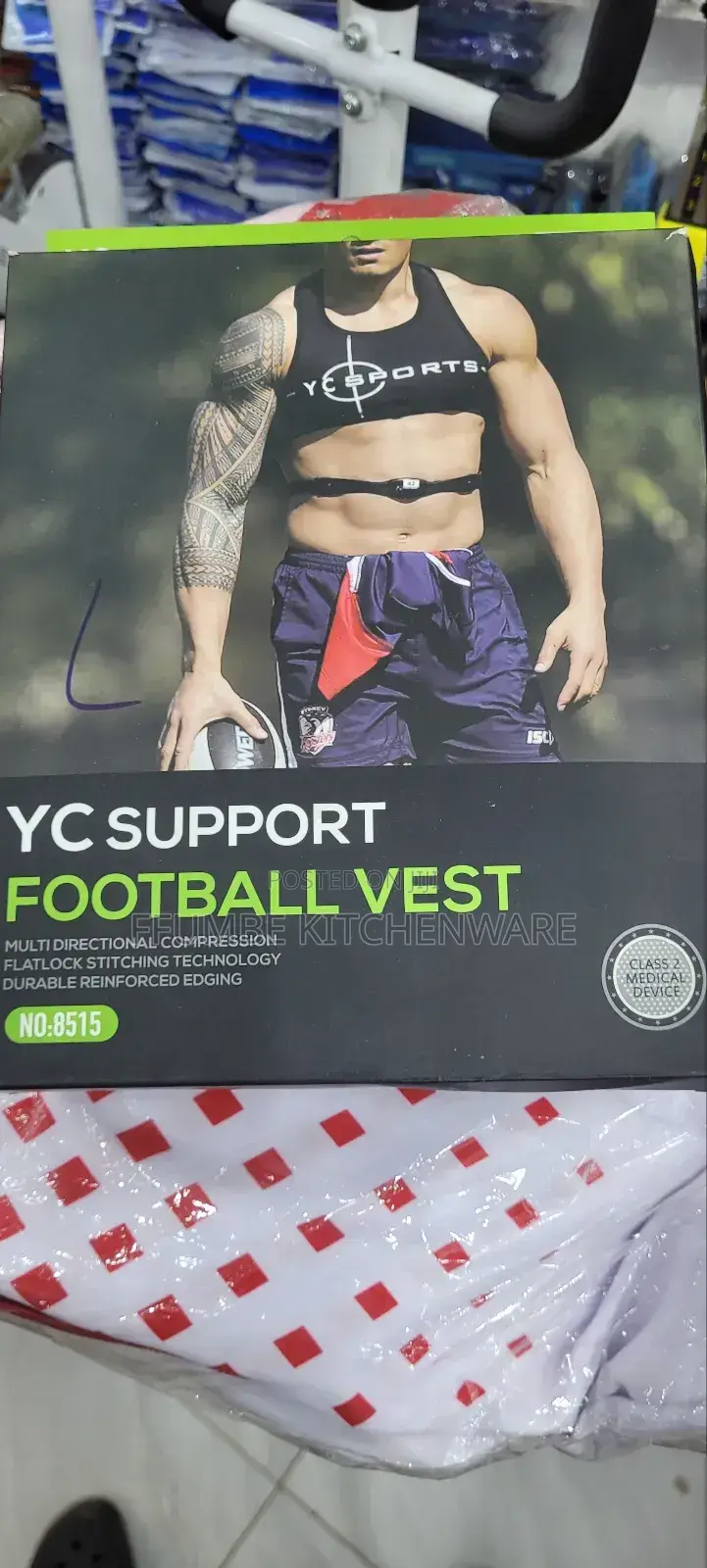 Football Vest Yc Support