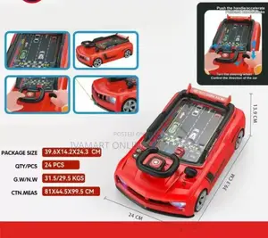 Adventure Racing Car Game Steering Wheel Toy for Children