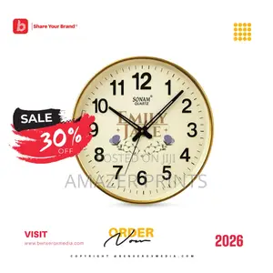 Branded Wall Clock