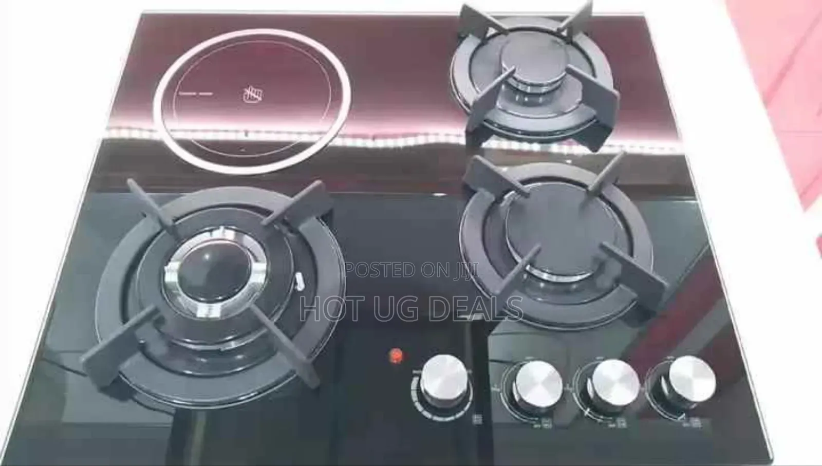 Digiwave 60cm Built-in Hob 3 Gas And Electric Infrared Cooker Hob