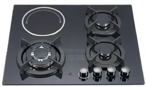 Digiwave 60cm Built-in Hob 3 Gas And Electric Infrared Cooker Hob
