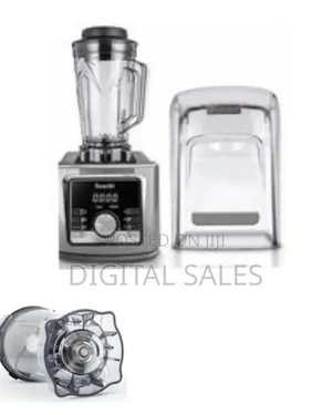 Saachi Commercial 4l Silent Blender With Ice Crusher - Clear