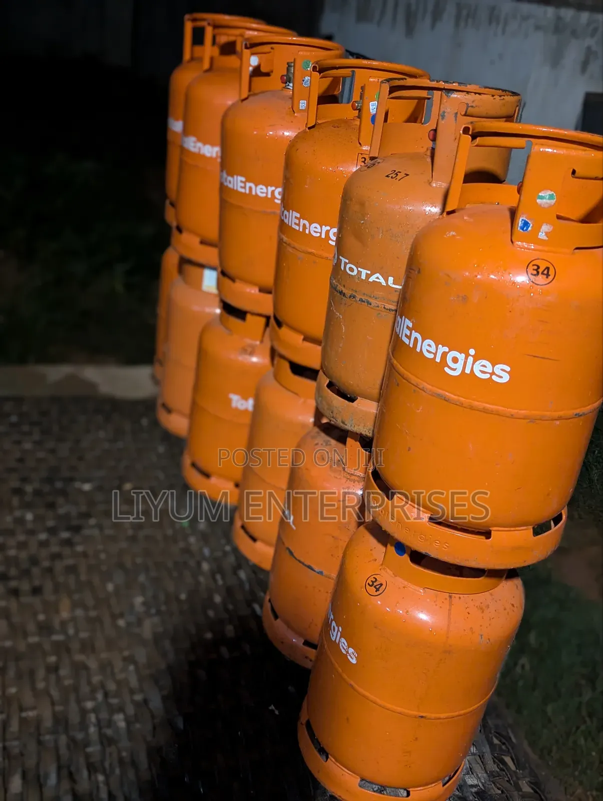 Total Gas 12kg Refilling at 100,000 Free Delivery