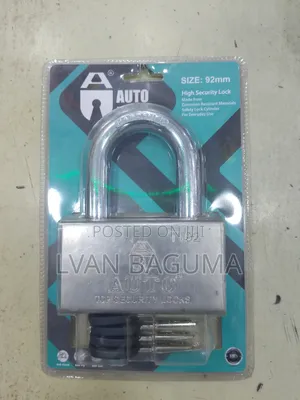 Auto High Security Padlock - Size 92mm
