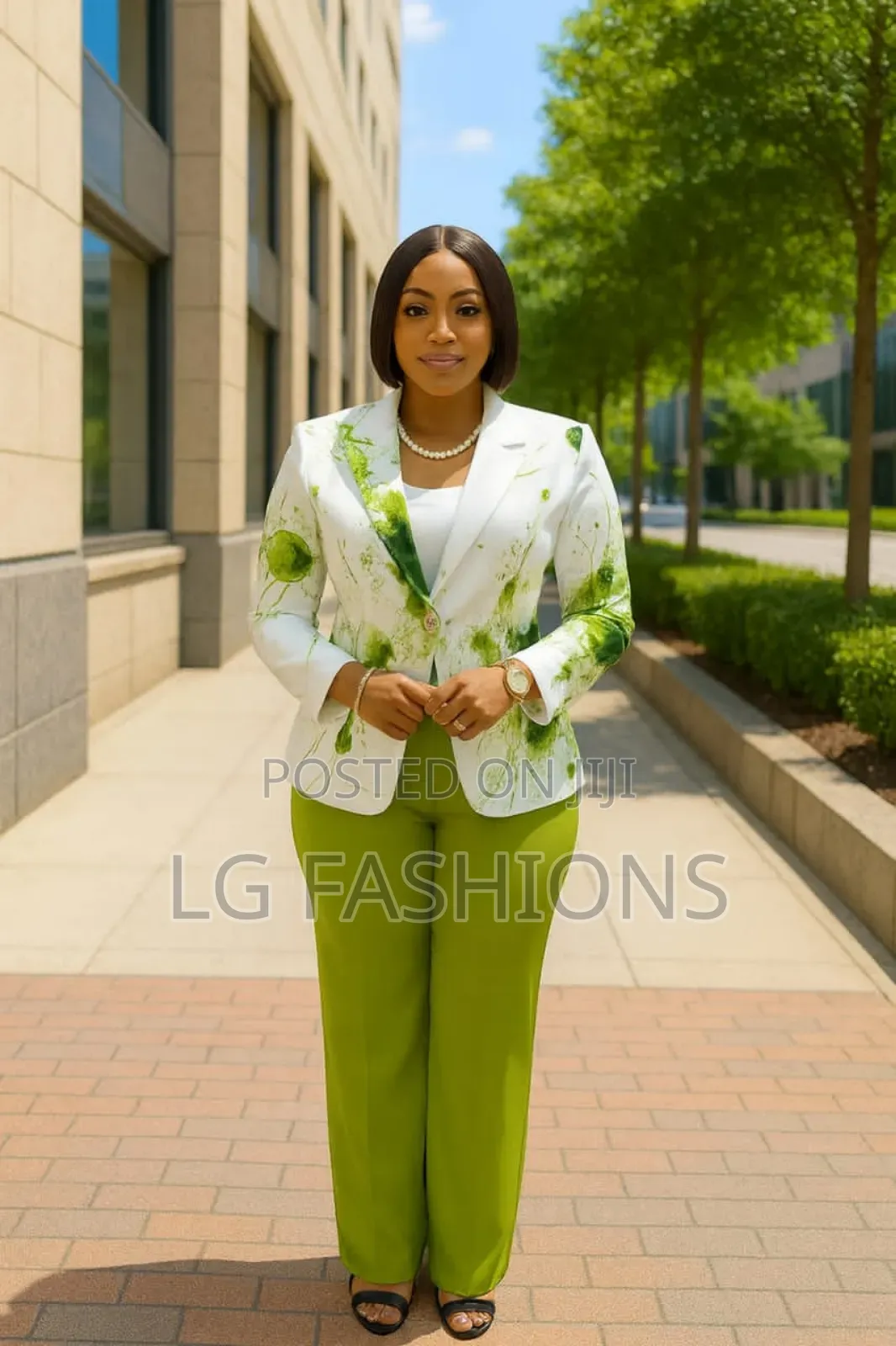 Ladies Co-Oprate Floral Suits