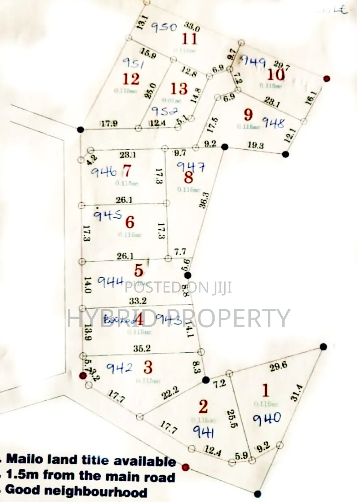 Prime Plots for Sale at Kakiri~Kikugi Bigambo Bitono Estate~Hoima Road