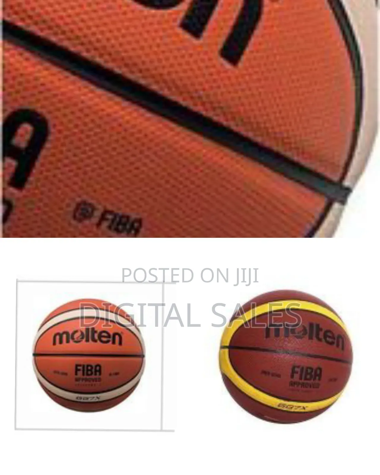 Molten Basketball Game Ball for Professional Playing