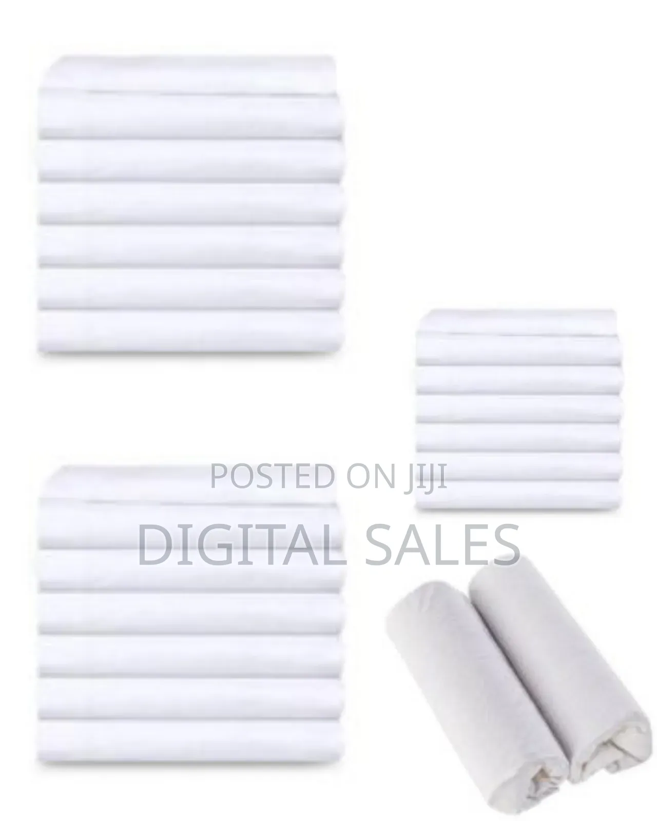 Felicia Baby Receiving Sheets, 6 Pcs