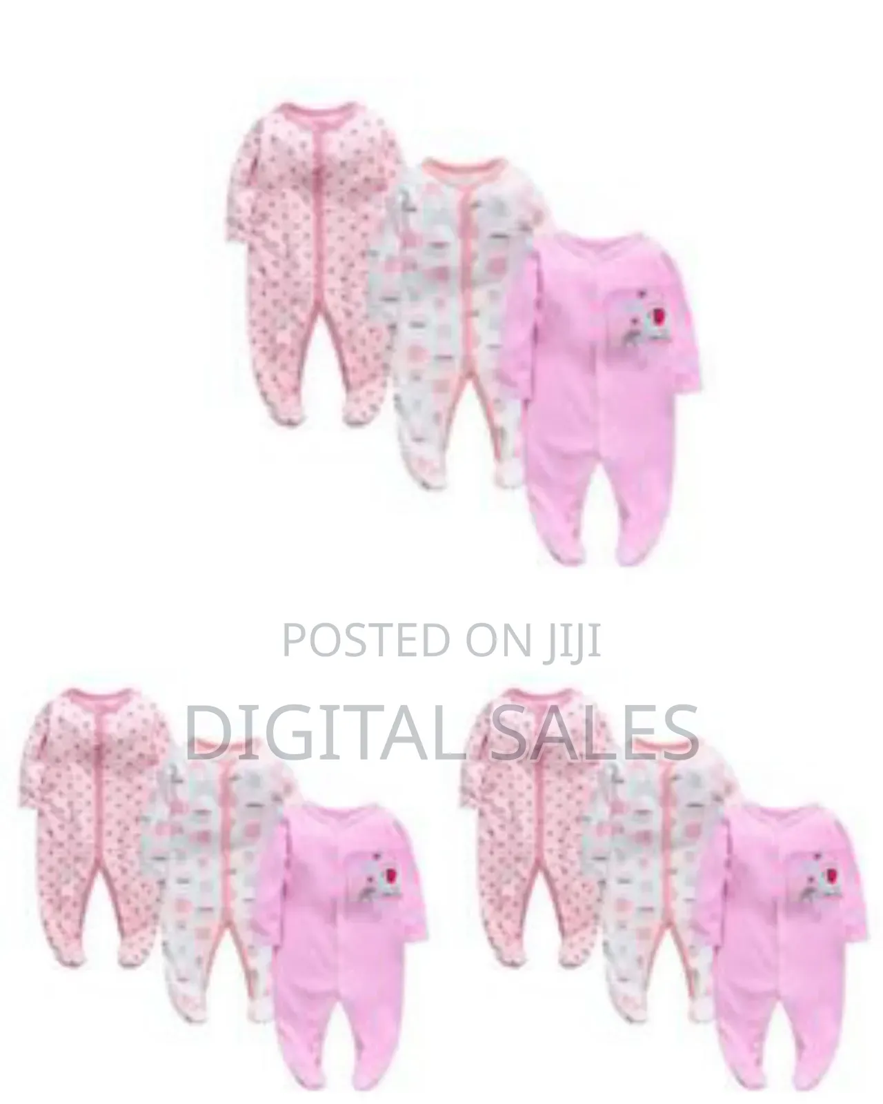 3pcs Baby Overalls Pack