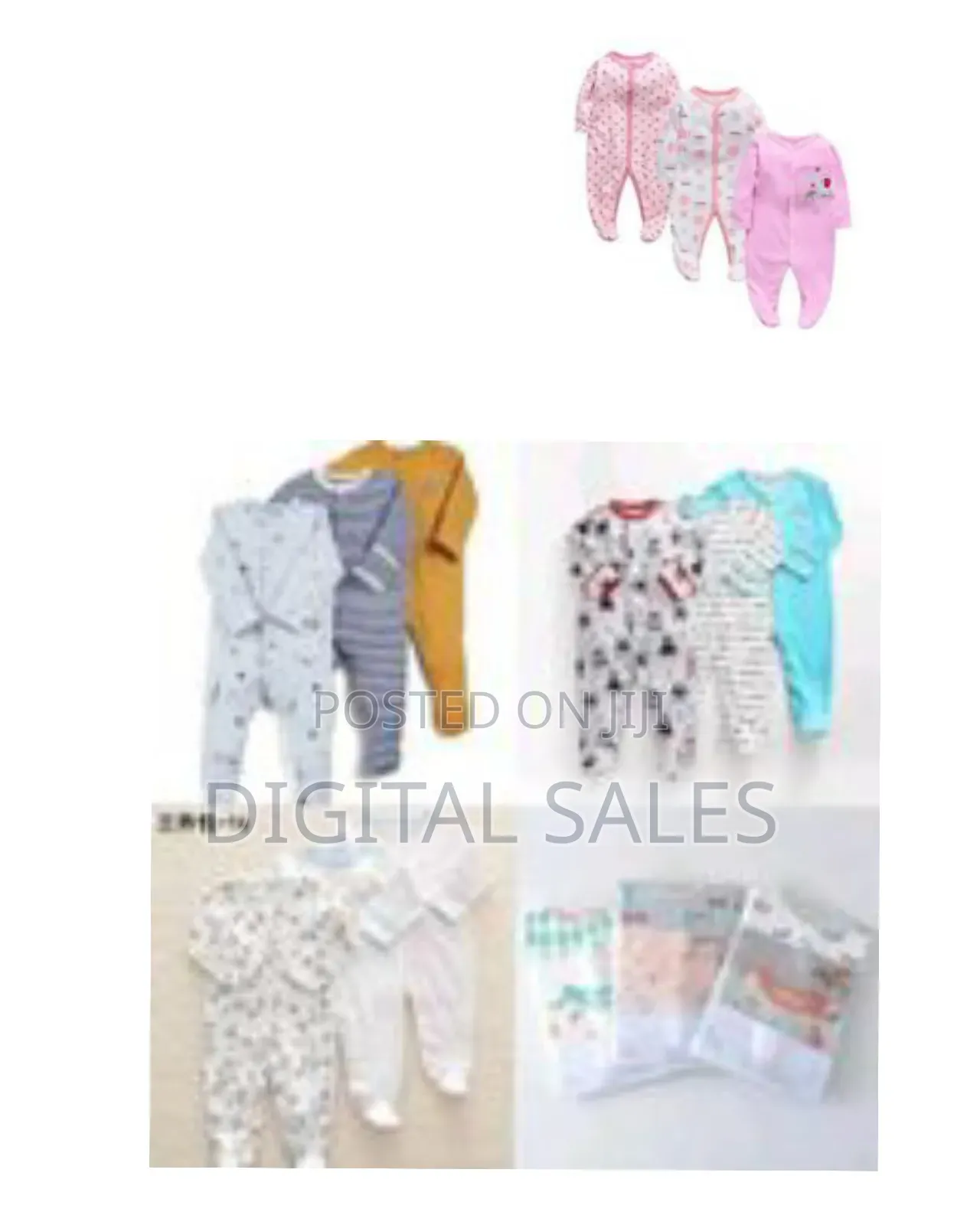 3pcs Baby Overalls Pack