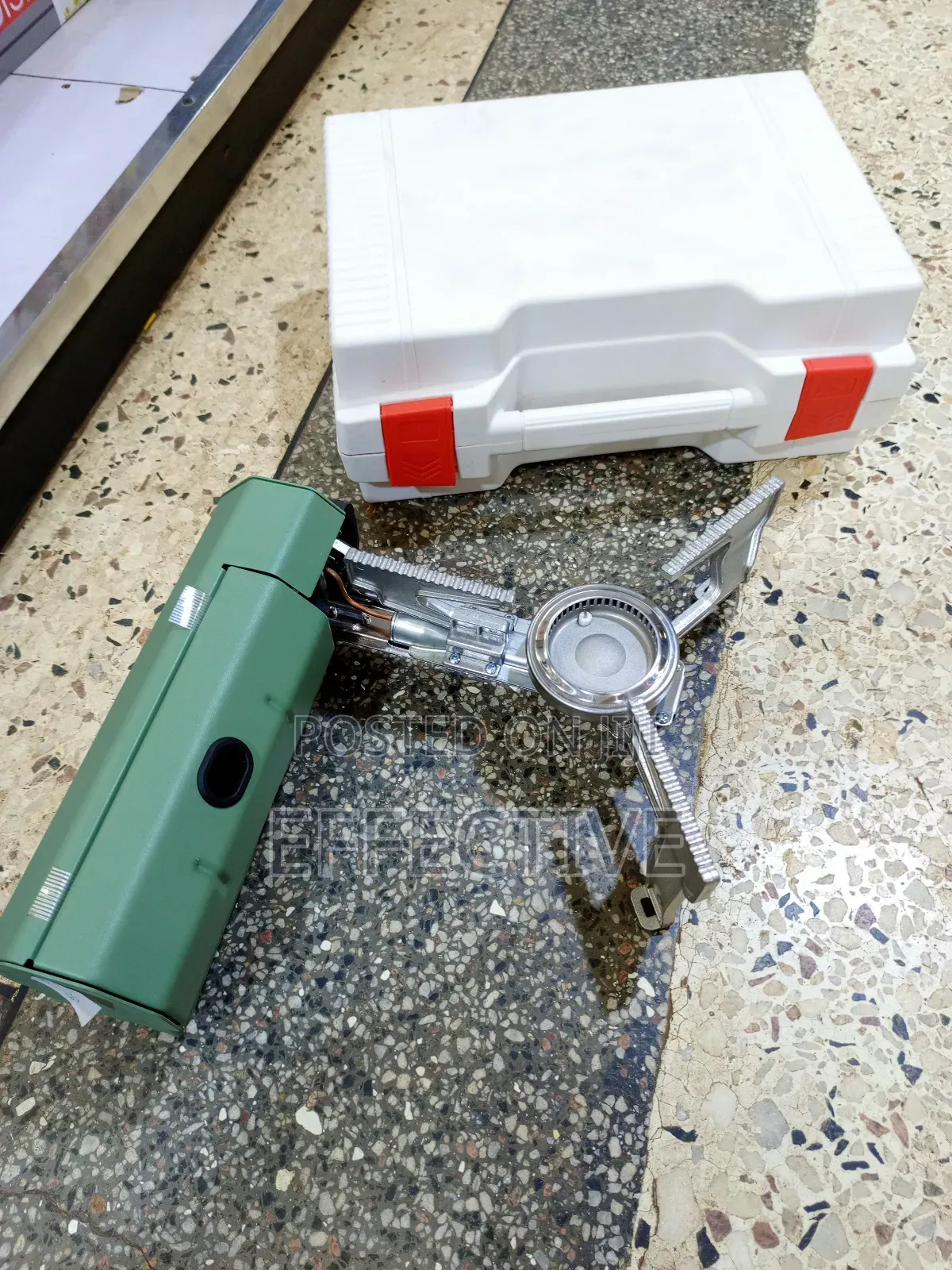 Portable, Compact, Folding Camping Gas Stove.
