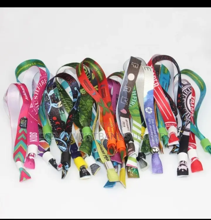 Custom Designed Fabric Wristbands for All Types of Events