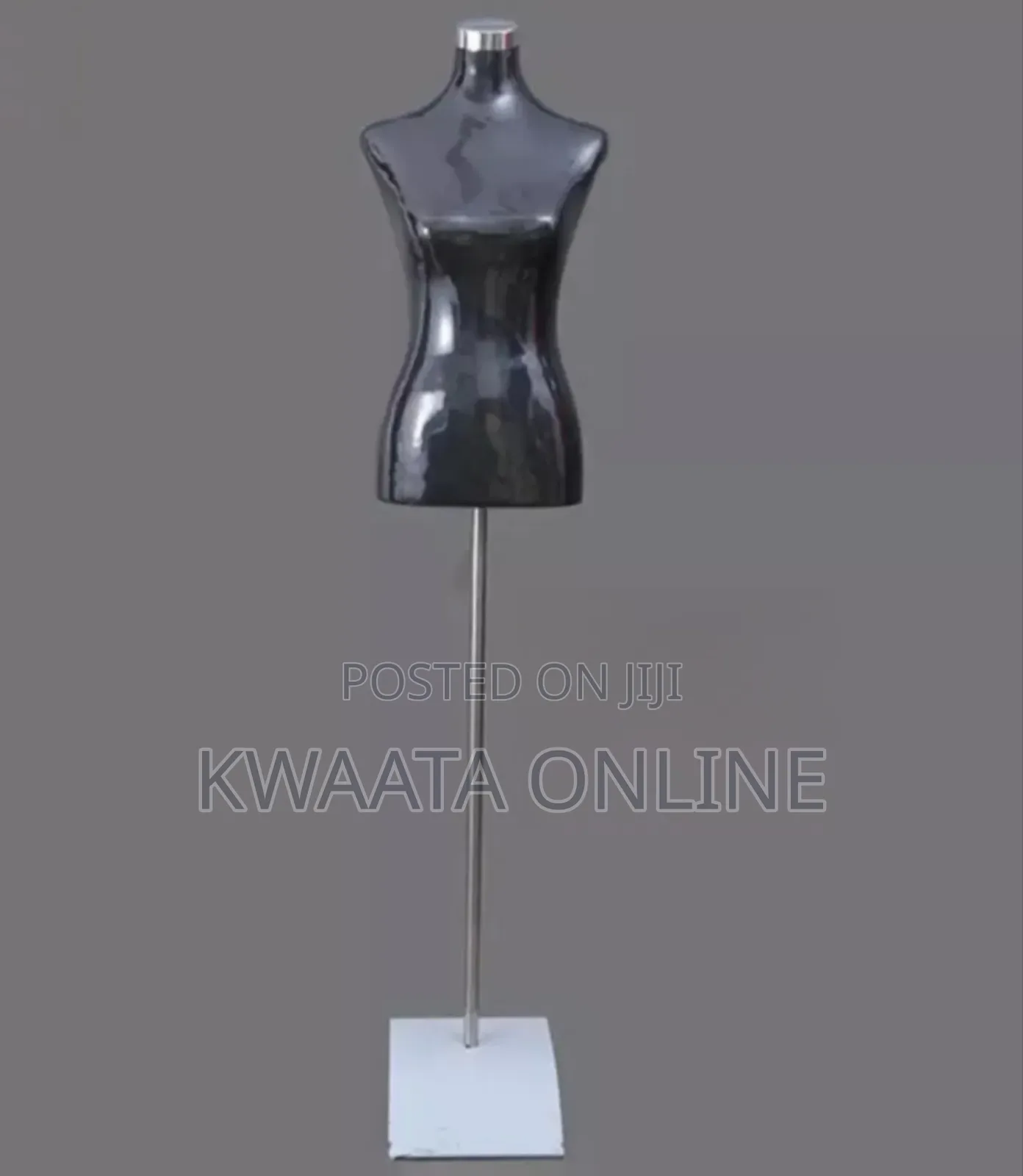 Manequin Black Coat Pole Stand Display Dummy Hanger