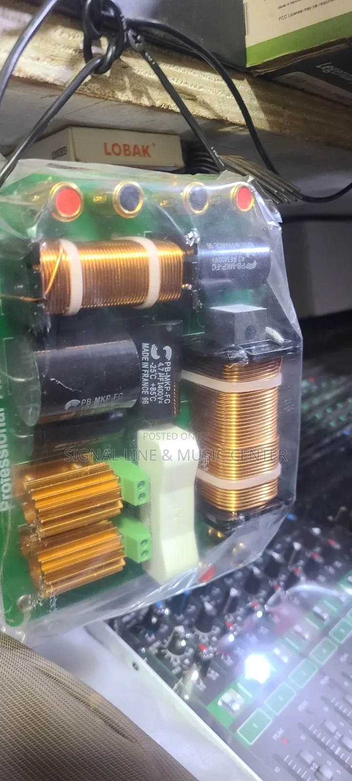 Cross Over JBL /RMW for Top Speaker
