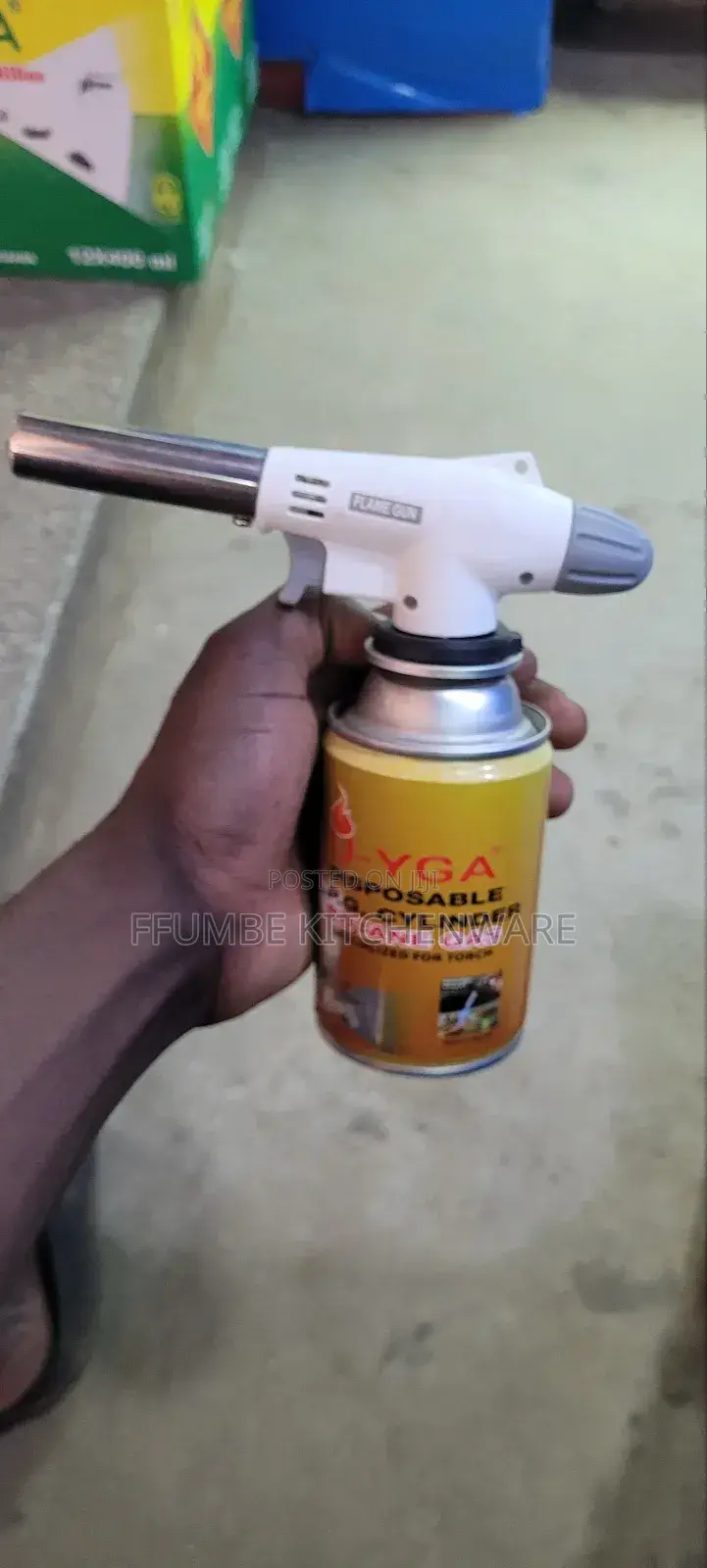 Gas Torch or Flame Lamp