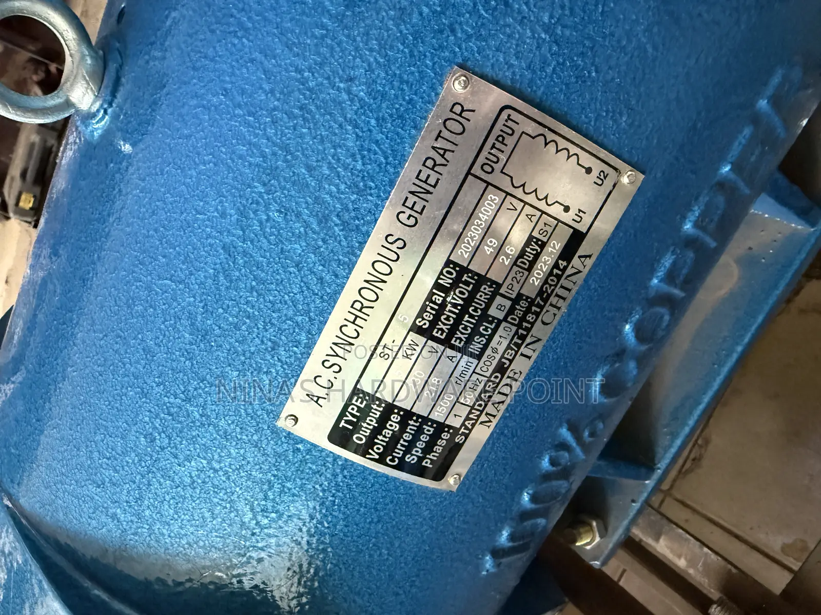 Alternators / Ac Synchronous Generator 5kw Single Phase