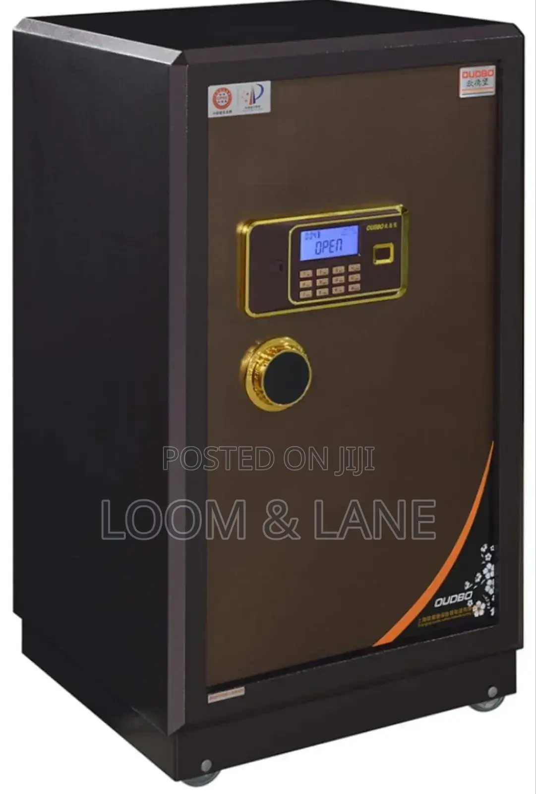 High Security Fireproof Digital Safe Box With Dual Locks