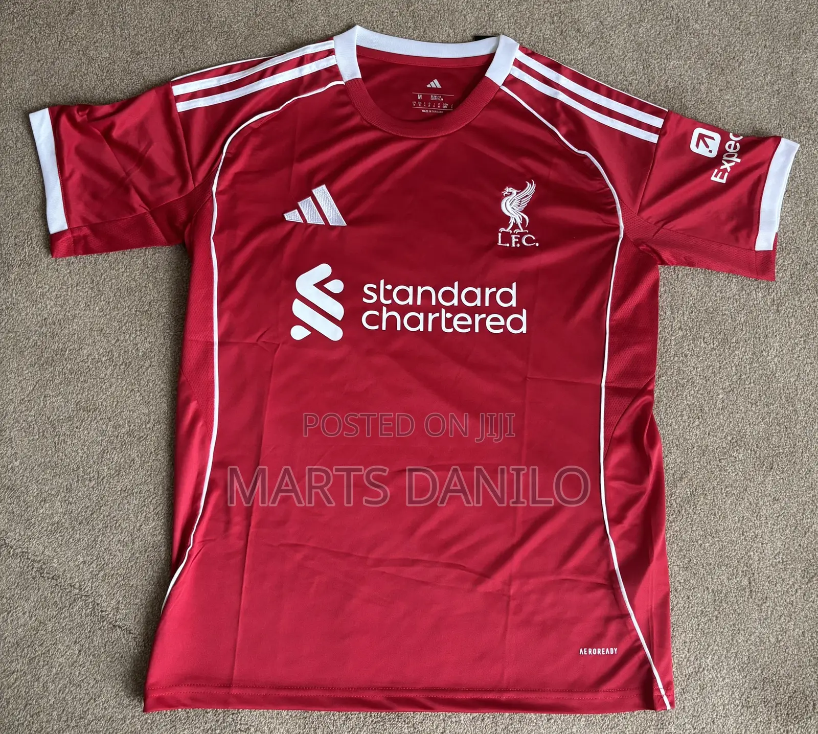 Normal Standard Liverpool Home Jersey Festive Season Offers 2025/2026