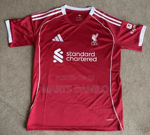Normal Standard Liverpool Home Jersey Festive Season Offers 2025/2026