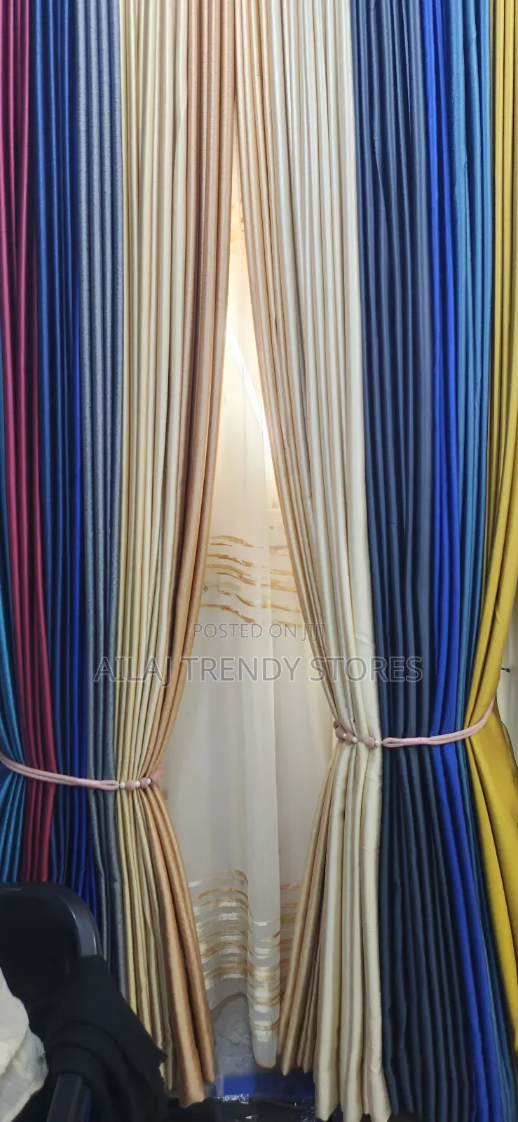 Plain Blackout Curtains Per Metre