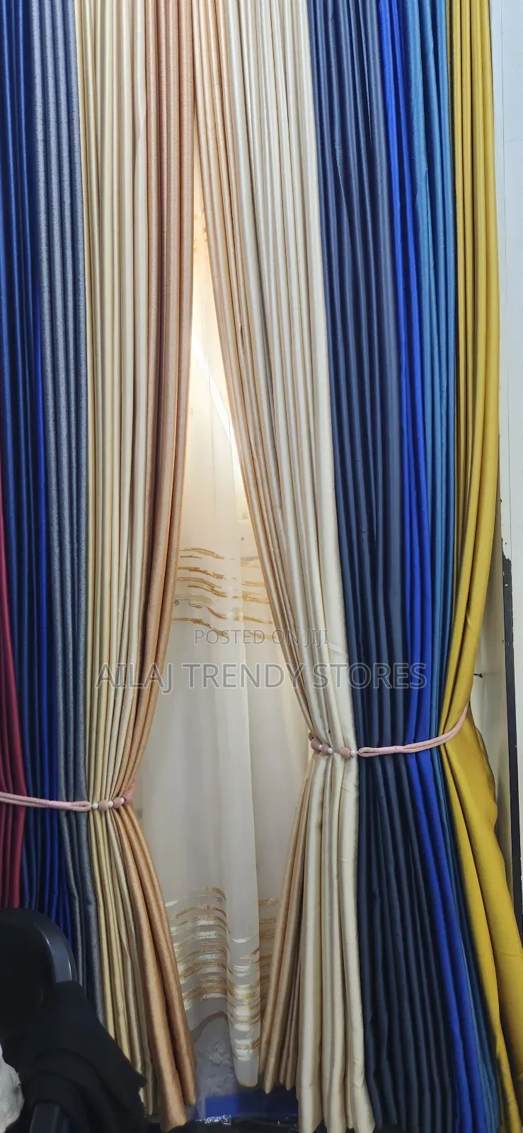 Plain Blackout Curtains Per Metre