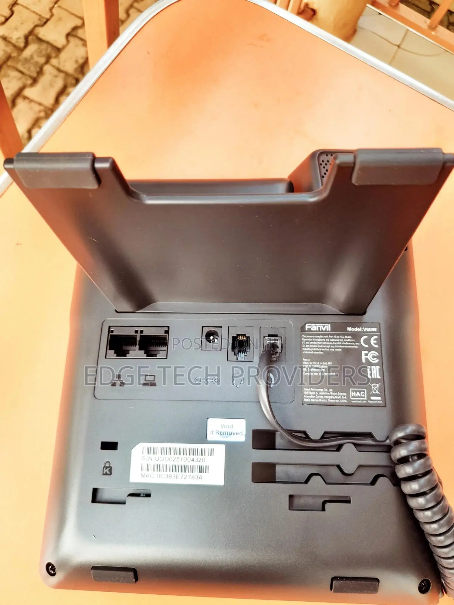 Sip Ip Wireless Deskphone With Poe